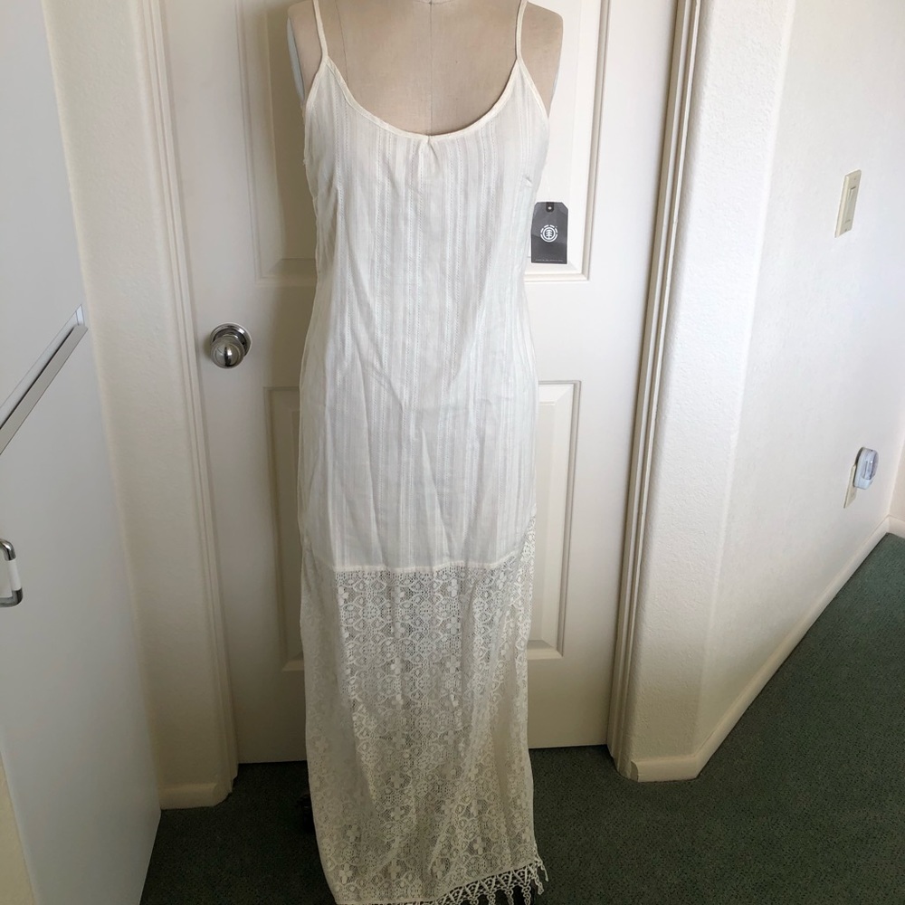 White sun dress